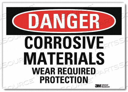 OEM#: U3-1276-RD_10X7DANGER SIGN SELF-ADHESV MOUNT 10INWX7INH by Lyle Signs Inc.