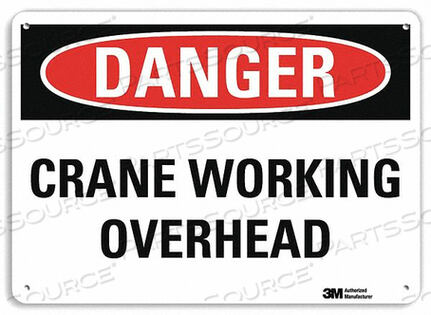 OEM#: U3-1283-NP_14X10DANGER SIGN 14 W X 10 H 0.055 THICK by Lyle Signs Inc.