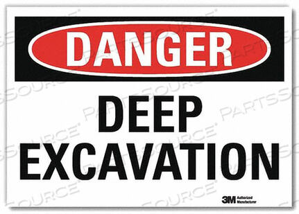 OEM#: U3-1290-RD_14X10DANGER SIGN SLF-ADHESV MOUNT 14INWX10INH by Lyle Signs Inc.