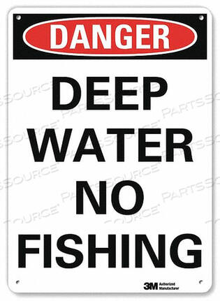 OEM#: U3-1291-NA_7X10DANGER SIGN 7 W 10 H 0.040 THICKNESS by Lyle Signs Inc.