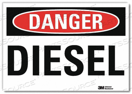 OEM#: U3-1293-RD_7X5DANGER SIGN SELF-ADHESV MOUNT 7INWX5INH by Lyle Signs Inc.