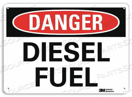 OEM#: U3-1294-RA_14X10DANGER SIGN 4 HOLE MOUNT 14INWX10INH by Lyle Signs Inc.