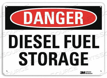 OEM#: U3-1299-NP_10X7DANGER SIGN 10 W X 7 H 0.055 THICK by Lyle Signs Inc.