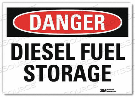 OEM#: U3-1299-RD_7X5DANGER SIGN SELF-ADHESV MOUNT 7INWX5INH by Lyle Signs Inc.