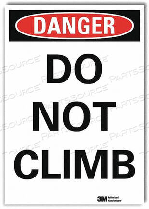 OEM#: U3-1304-RD_10X14DANGER SIGN SLF-ADHESV MOUNT 10INWX14INH by Lyle Signs Inc.
