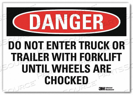 OEM#: U3-1322-RD_14X10DANGER SIGN SLF-ADHESV MOUNT 14INWX10INH by Lyle Signs Inc.