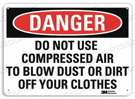 OEM#: U3-1373-NA_10X7DANGER SIGN 10 W 7 H 0.040 THICKNESS by Lyle Signs Inc.