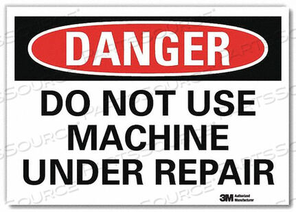 OEM#: U3-1375-RD_7X5DANGER SIGN SELF-ADHESV MOUNT 7INWX5INH by Lyle Signs Inc.
