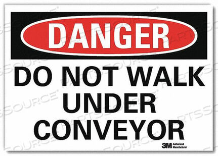 OEM#: U3-1376-RD_7X5DANGER SIGN SELF-ADHESV MOUNT 7INWX5INH by Lyle Signs Inc.