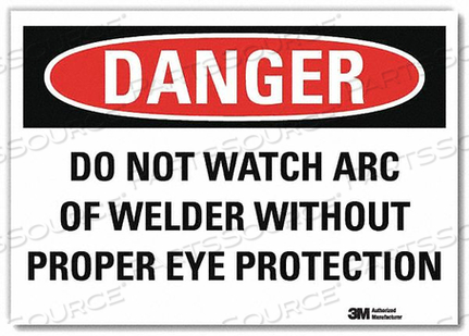 OEM#: U3-1377-RD_14X10DANGER SIGN SLF-ADHESV MOUNT 14INWX10INH by Lyle Signs Inc.