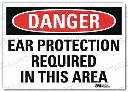 OEM#: U3-1390-RD_14X10DANGER SIGN SLF-ADHESV MOUNT 14INWX10INH by Lyle Signs Inc.
