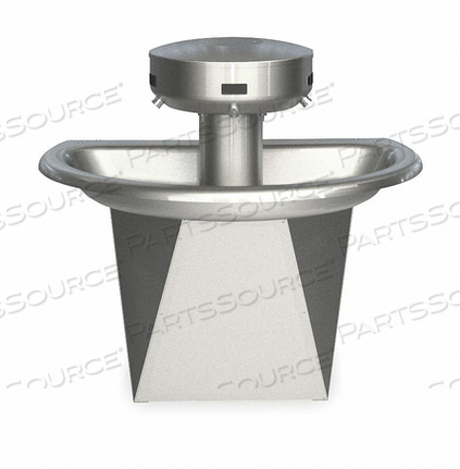 OEM#: S93-629WASH FOUNTAIN, SEMI-CIRCULAR,110/24 VAC, SERIES SN202, 3 PERSON by Bradley Corporation