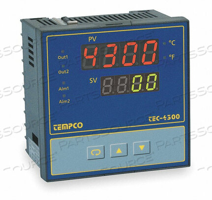 OEM#: TEC55001TEMP CONTROLLER PROG 90-264V RELAY2A by Tempco