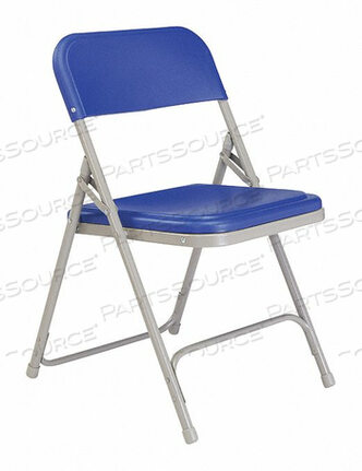 OEM#: 805FOLDING CHAIR PLASTIC BLUE PK4 by National Public Seating