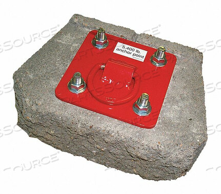 OEM#: AJ720ACAPAJ720A PROTECTA® PRO™ CONCRETE D-RING ANCHORAGE PLATE by 3M Consumer