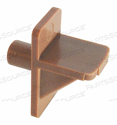 OEM#: U 10137SHELF SUPPORT PEG 29/32 IN D BROWN PK8 by Primeline