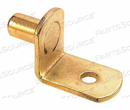 OEM#: U 10168SHELF SUPPORT PEG 1-13/64IN D BRASS PK8 by Primeline