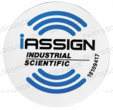 OEM#: 18109417IASSIGN STANDARD TAG 10 PCS. by Industrial Scientific