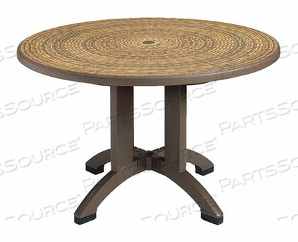 OEM#: US715037AQUABA 48 ROUND PEDESTAL TABLE by Grosfillex