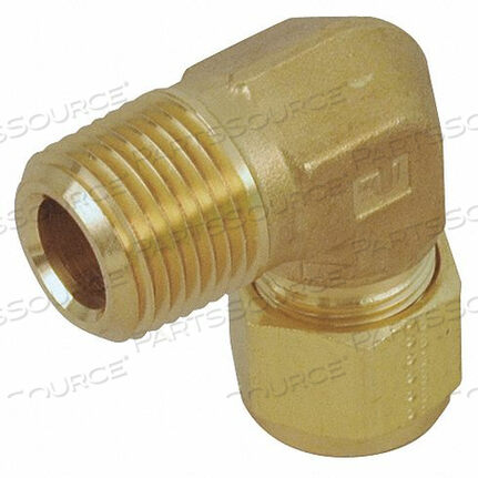 OEM#: 6MSEL2N-BELBOW BRASS A-LOKXM 3/8INX1/8IN by Parker Hannifin Corporation