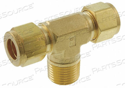 OEM#: 4MBT4N-BBRANCH TEE BRASS A-LOKXM 1/4IN by Parker Hannifin Corporation