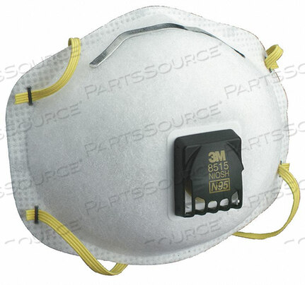 OEM#: 8515DISPOSABLE RESPIRATOR UNIVERSAL N95 PK10 by 3M Consumer