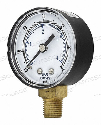 OEM#: SEP-101D-204D-BSPTPRESSURE GAUGE GENERAL PURPOSE 2 DIAL by PIC Gauges