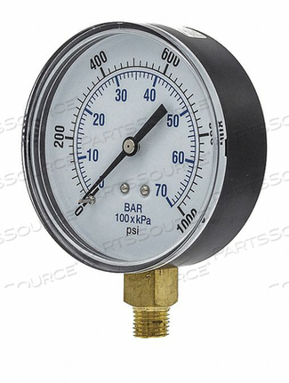 OEM#: SEP-101D-354MPRESSURE GAUGE NOMINAL 3-1/2 DIAL by PIC Gauges