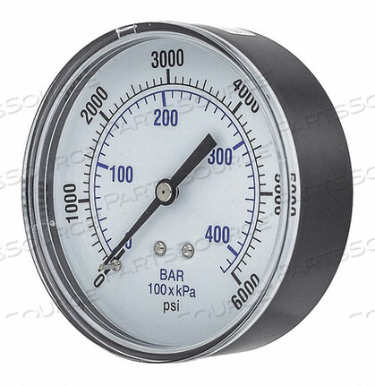 OEM#: SEP-102D-354SPRESSURE GAUGE NOMINAL 3-1/2 DIAL by PIC Gauges