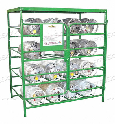 OEM#: SPC-16PROPANE CAGE 48 W X36 D X70 H 285 LB. by Saftcart
