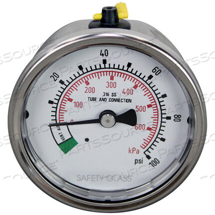 OEM#: 97-6563PRESSURE GAUGE #4967-1 by Market Forge