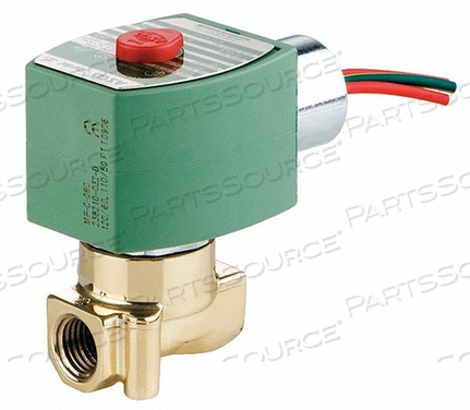 OEM#: 8262H013VSOLENOID VALVE BRASS NC AIR INERT GAS by Red-Hat