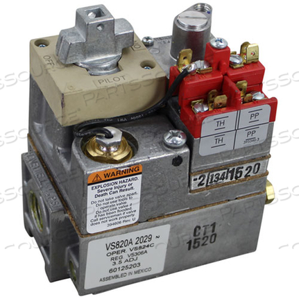 GAS VS820 NAT 3.5WC VLV