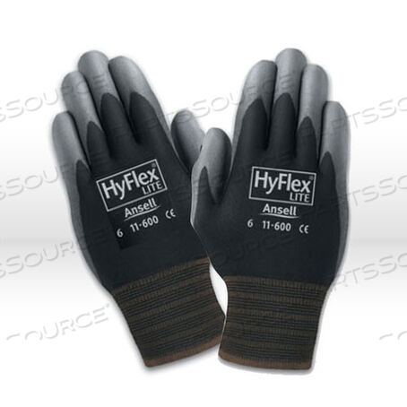 OEM#: 11-600-7-B11-600-7-B ANSELL HYFLEX GLOVES,LIGHT DUTY MULTI-PURPOSE GLOVES,KNITWRIST & PALM COATED,SIZE 7 by Ansell Healthcare