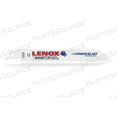 OEM#: 20592650R20592-650R LENOX GENERAL PURPOSE BI-METAL RECIP SAW BLADES, 6 X 3/4 X .050 by Lenox