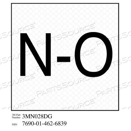 OEM#: 701031767551138-38801 3M DIAMOND GRADE DAMAGE CONTROL SIGN 3MN028DGNORM OPEN,4X 4 by 3M Consumer