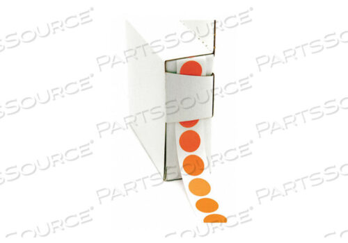 OEM#: 119-0002B1/2 COLOR CODE CIRCLES OR 1000ROLL by Roll Products