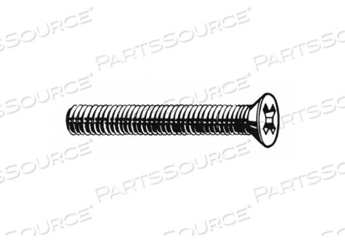 OEM#: U48300.011.0025MACH SCR FLAT STL 4-40X1/4 L PK100 by Fabory