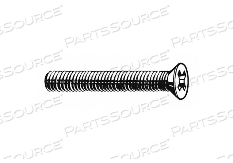 OEM#: U48300.011.0025MACH SCR FLAT STL 4-40X1/4 L PK100 от Fabory