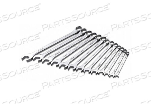 OEM#: 86127COMBO WRENCH SET LONG POLISH 7-19MM 13PC by SK Professional Tools