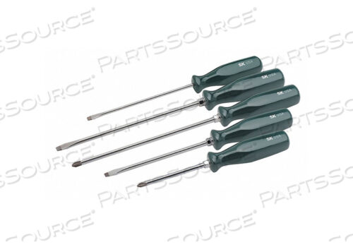 OEM#: 86321SCREWDRIVER SET SLOTTED/PHILLIPS 5 PC by SK Professional Tools
