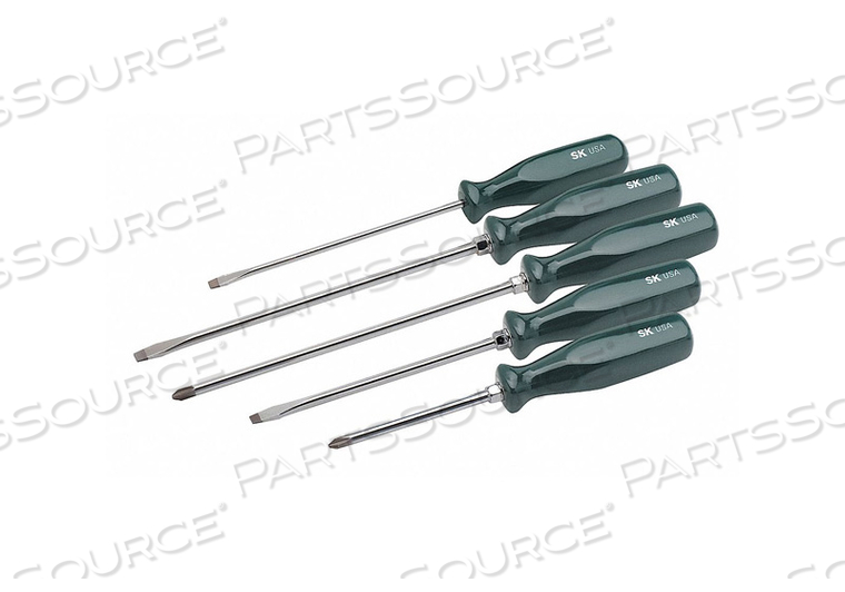OEM#: 86321SCREWDRIVER SET SLOTTED/PHILLIPS 5 PC by SK Professional Tools
