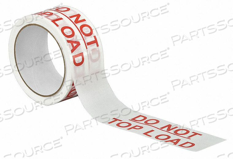 OEM#: 15C758CARTON SEALING TAPE RED/WHITE 2IN X 55YD by Tapecase