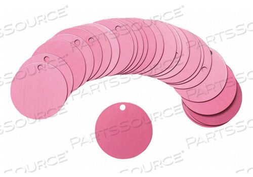 OEM#: 87603BLK TAG 1-1/2 X 1-1/2 IN PINK AL PK25 by Brady Americas