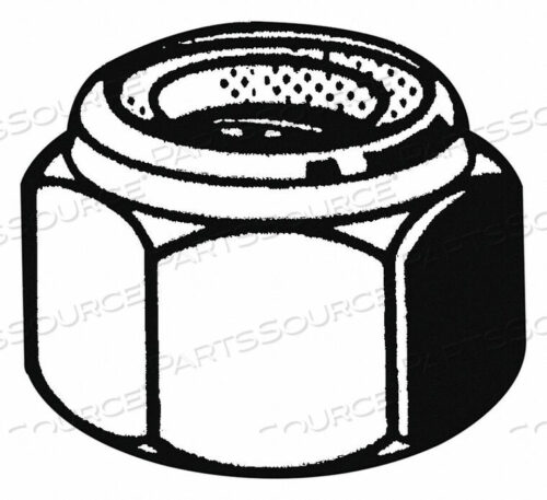 OEM#: M12600.120.0001LOCK NUT M12-1.75 CLASS 8 ST ZP PK100 by Fabory