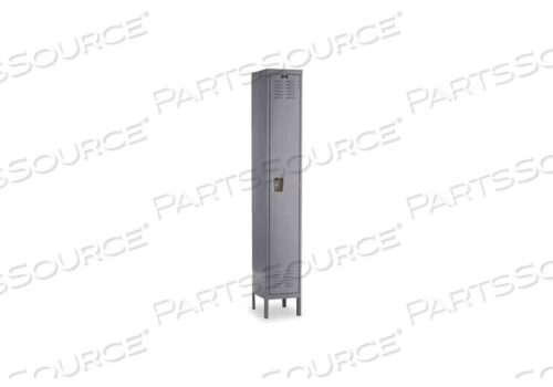 OEM#: U1286-1HGG3735 WARDROBE LOCKER LVRD 1 WIDE 1 TIER GRAY by Hallowell