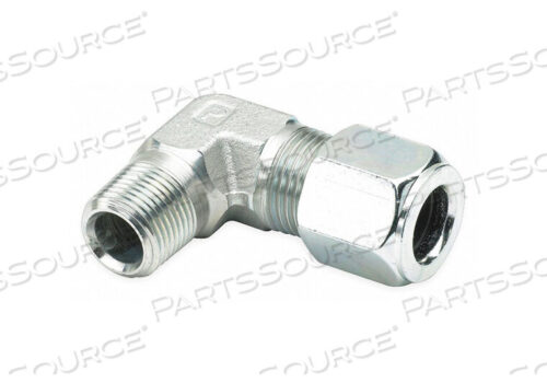 OEM#: 4-4 CBU-SELBOW 90 ZINC PLTD STEEL COMPXM 1/4IN by Parker Hannifin Corporation