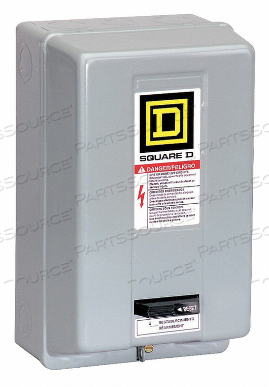 OEM#: 8536SDG6V03H5145 MAGNETIC MOTOR STARTER NEMA 240V 2P 45A by Square D