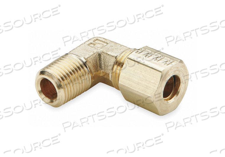 OEM#: 169C-3-4ELBOW 90 BRASS COMPXM 3/16INX1/4IN PK10 by Parker Hannifin Corporation