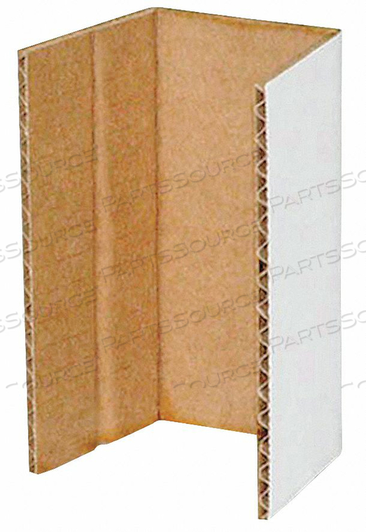 OEM#: 1W863CORRUGATED SHELF BIN DIVIDER PK100 by Packaging Corporation of America